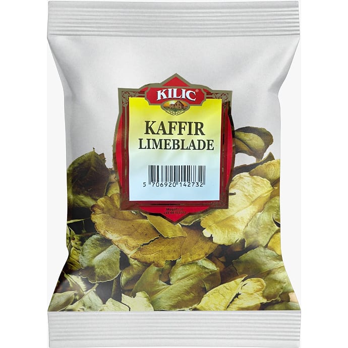 Tørrede Kaffir limeblade