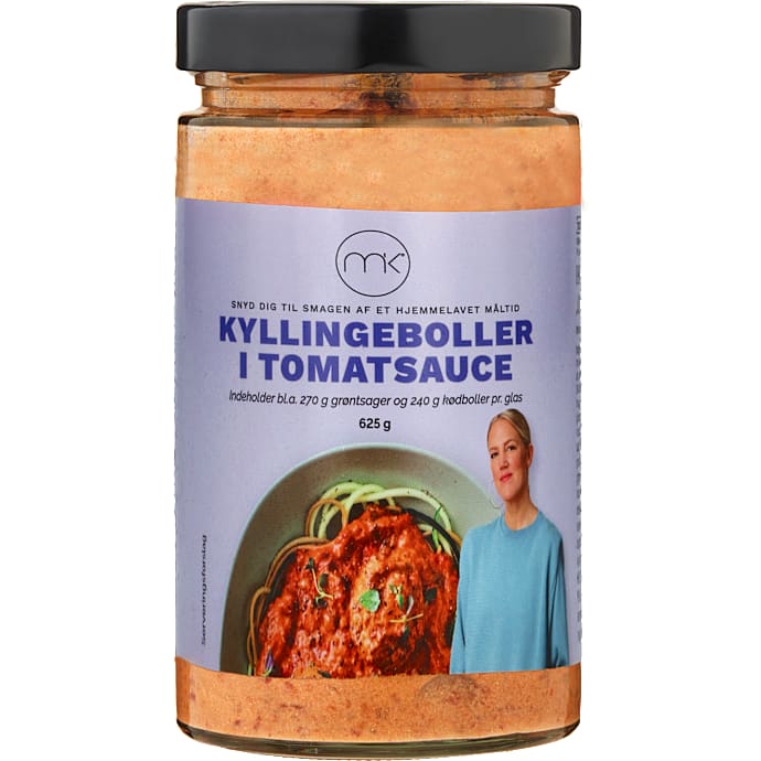 MK, Kyllingeboller m. tomatsauce