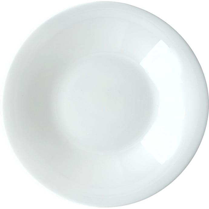 Suppetallerken opalglas - 21,5 cm