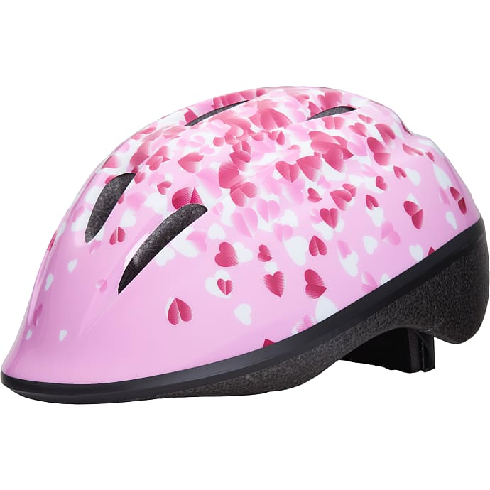 SCO Cykelhjelm Pink med Hjerter