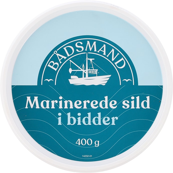 Marinerede sild i bidder