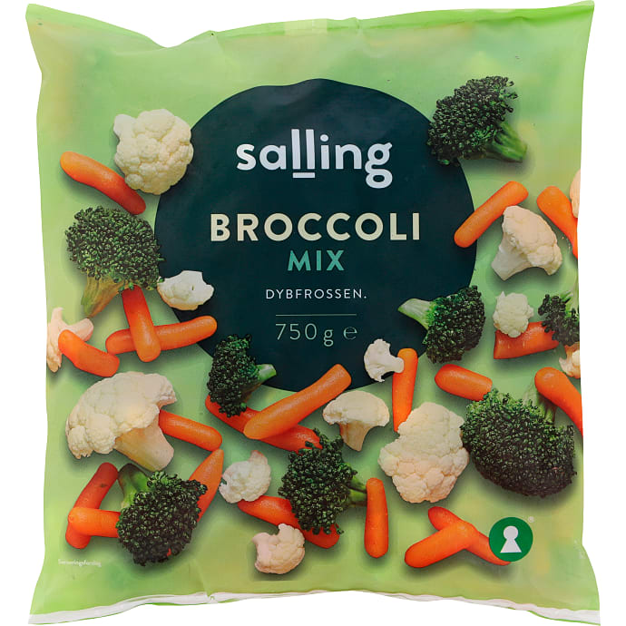 Salling Grøntsagsblanding Broccoli, Blomkål, Gulerødder