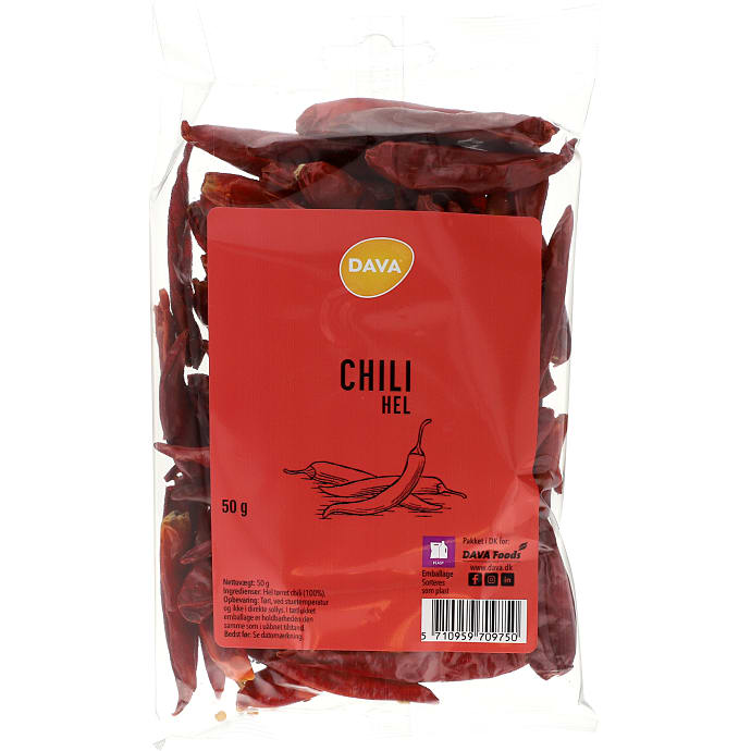 Dava Hele chilier 50 g