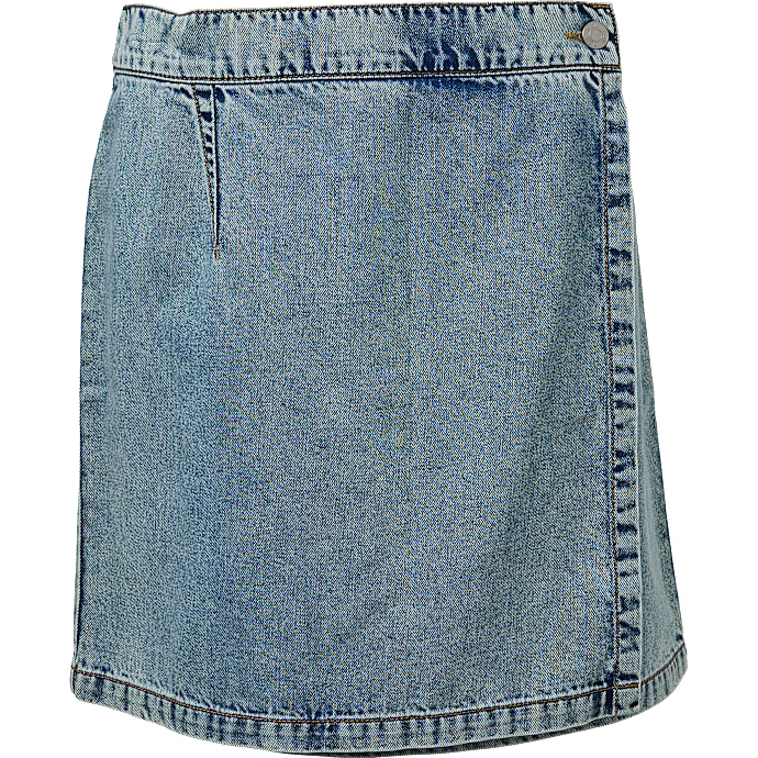 VRS Woman Fashion Dame Nederdel str. 38 Lyseblå