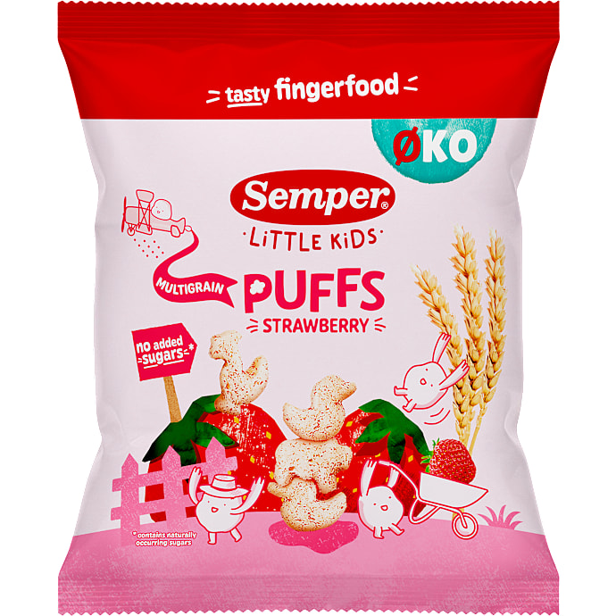 Eko Multigr Puffs Strawberry