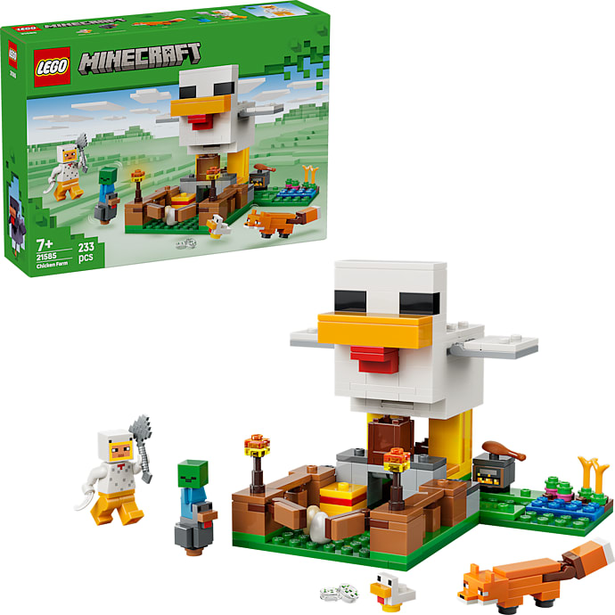 LEGO Minecraft hønsefarm 21585