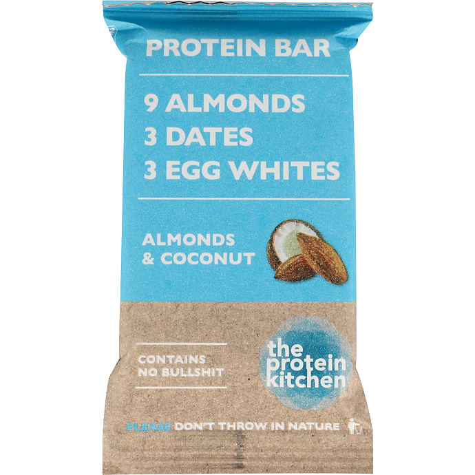 Proteinbar m. kokos og mandler