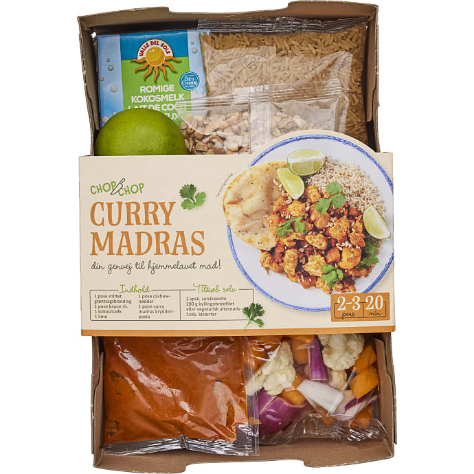 Chop Chop Curry Madras Meal Kit