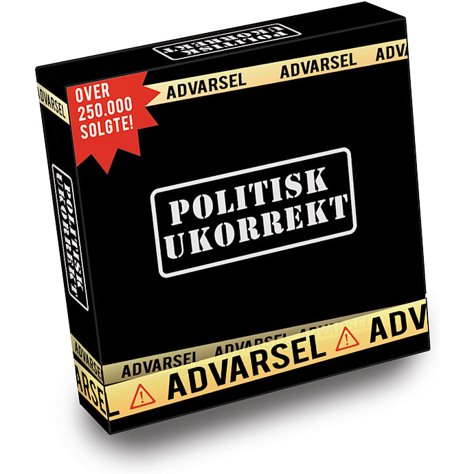 Politisk ukorrekt - selskabsspil – produktbillede
