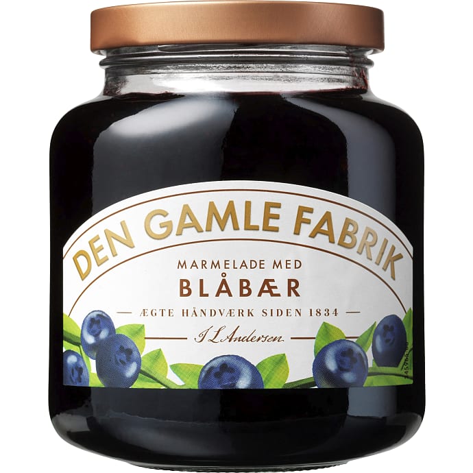 Den Gamle Fabrik Blåbærmarmelade 380 g