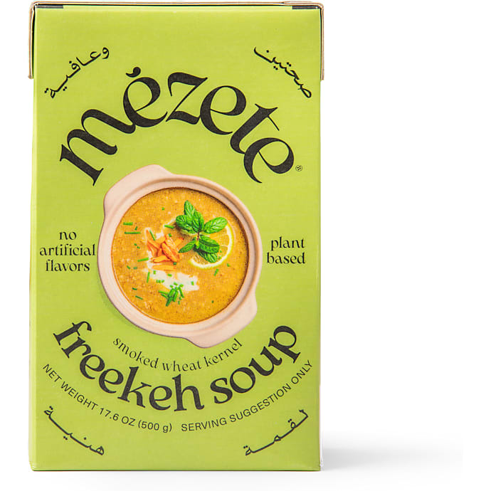Suppe m. røgede hvedekerner, løg og krydderier