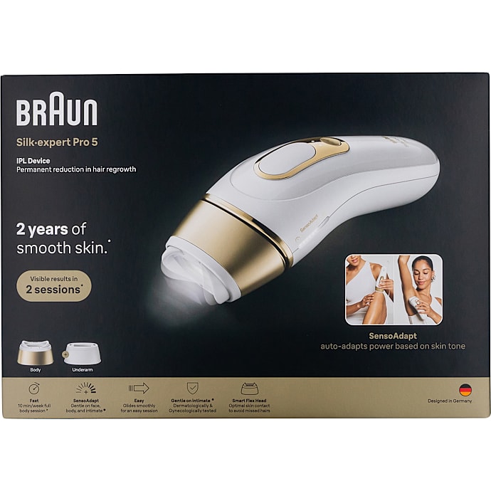 Braun Silk-expert Pro 5 IPL-hårfjerning