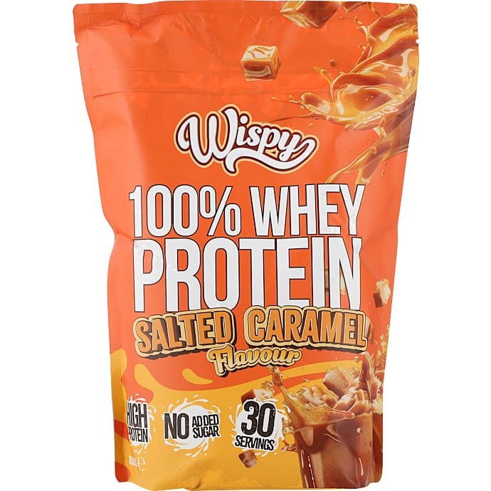 Proteinpulver m. saltkaramelsmag
