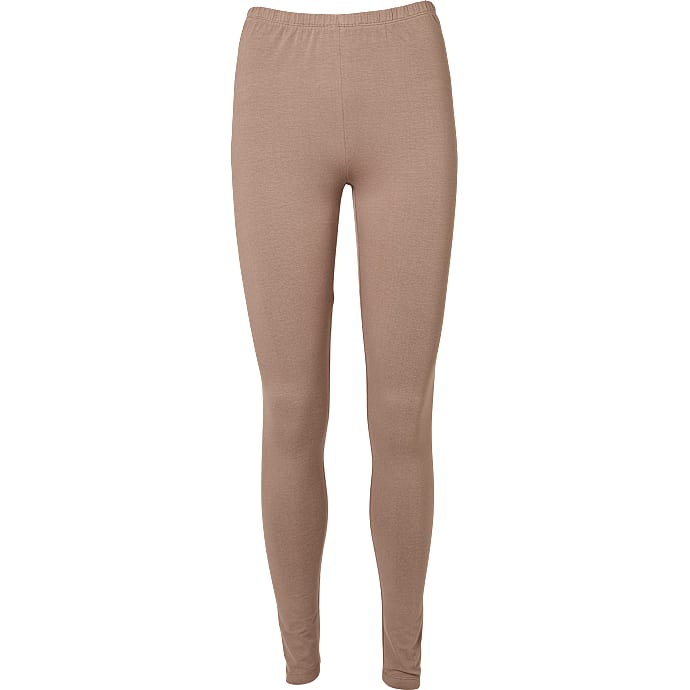 VRS dame leggings str. M - brun 1 stk.