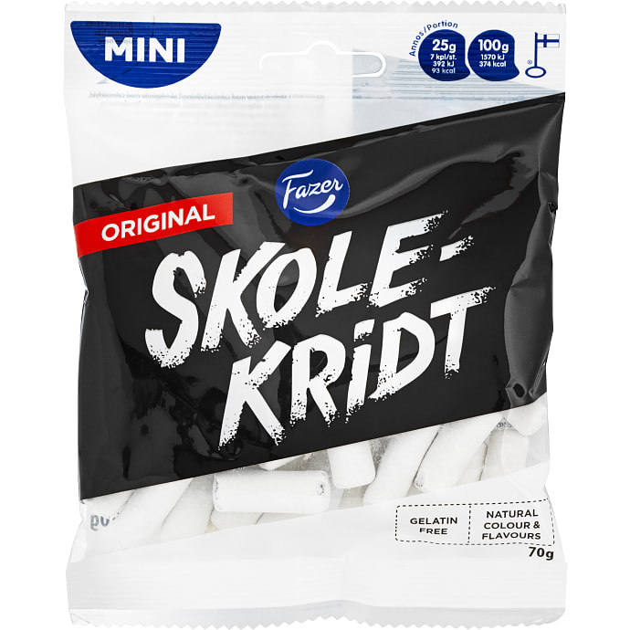 Fazer Skolekridt 70 g