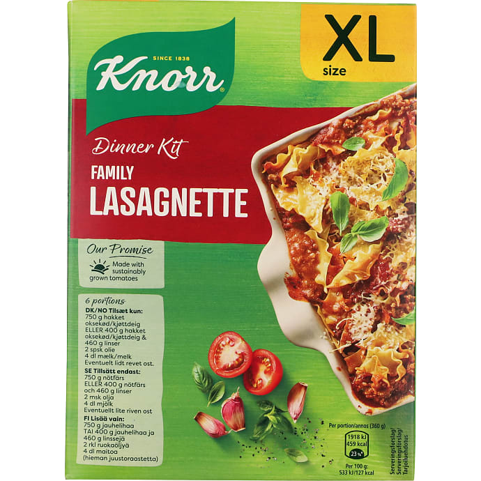 Knorr Lasagnette Dinner Kit