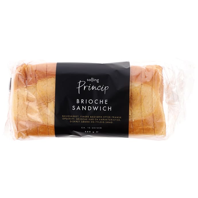 Salling Princip Brioche Sandwich Skiveskåret