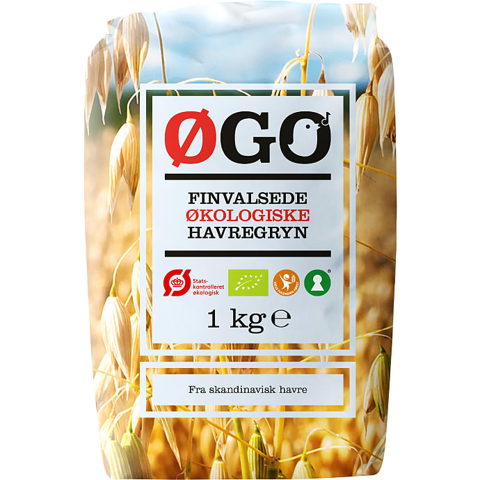 ØGO Finvalsede Havregryn Øko