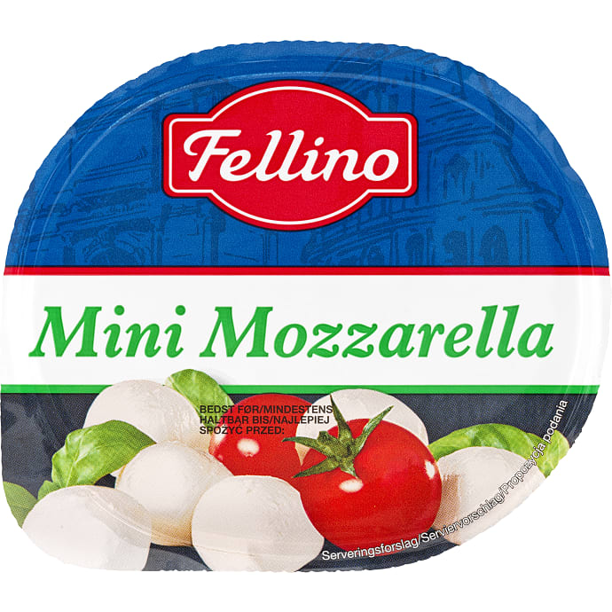Fellino Mozzarella Mini 19% Fedt 125 g
