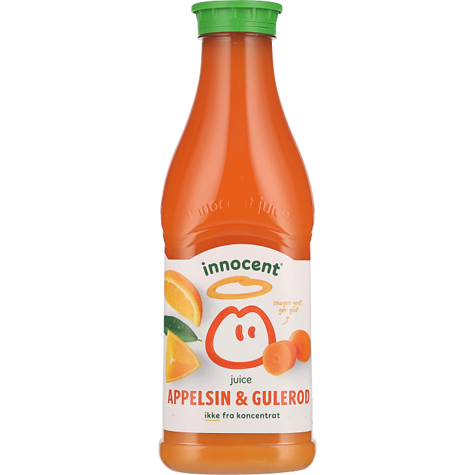 Juice m. appelsin, æble og gulerod