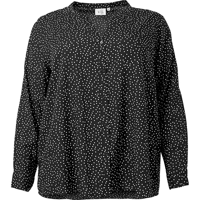 VRS dame bluse str. 50 - sort 1 stk.