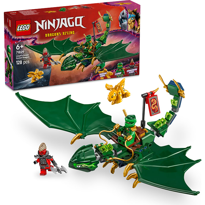 LEGO Ninjago Lloyds grønne skovdrage 71829