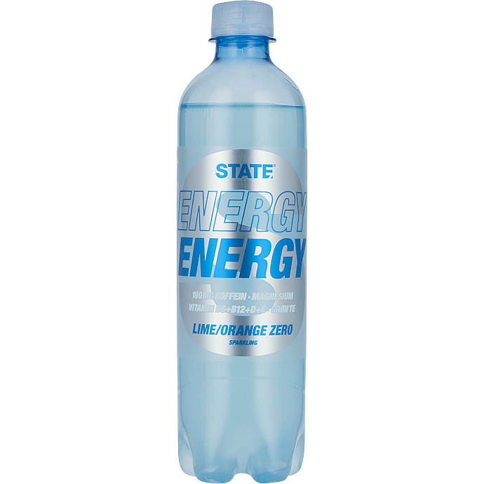 STATE Energidrik sukkerfri citron appelsin 500 ml