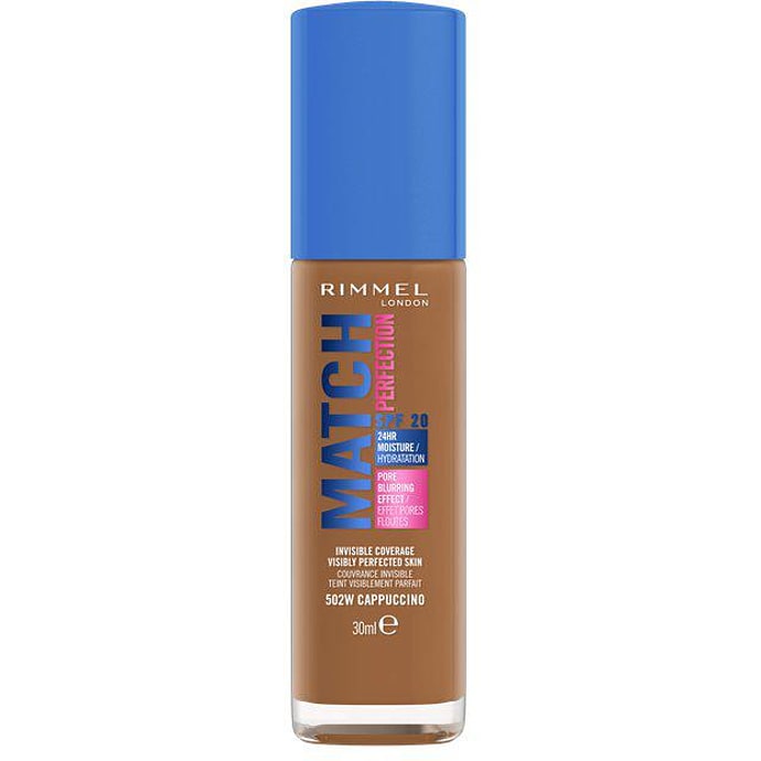 Foundation 502W Cappuccino m. SPF 20