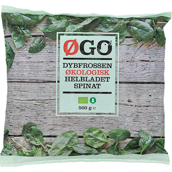 Helbladet spinat øko
