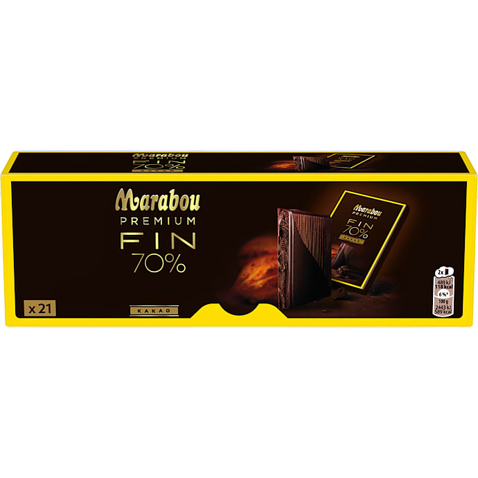 Mørk chokolade 70% kakao