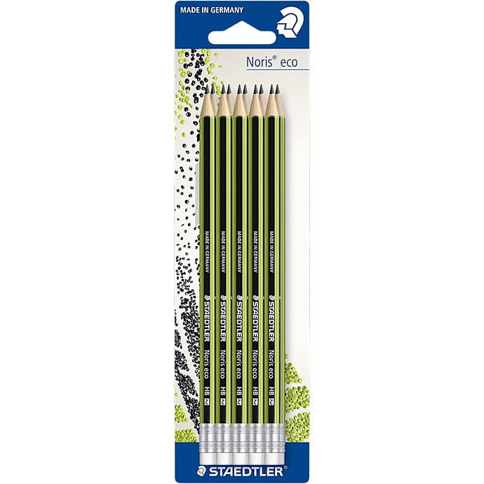 Staedtler Noris Blyant med Viskelæder