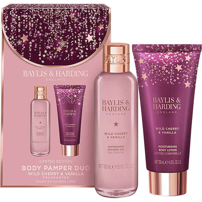 Wild Cherry & Vanilla gaveæske m. shower gel og bodylotion