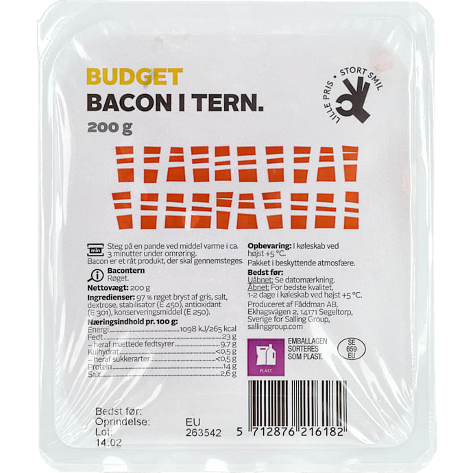 Bacon i tern