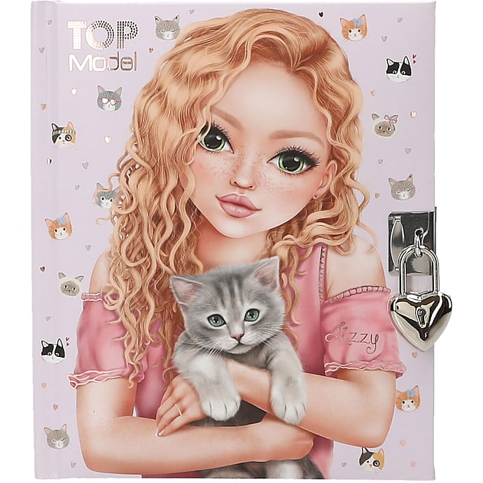 TOPModel Kitty and Doggo Dagbog Lizzy