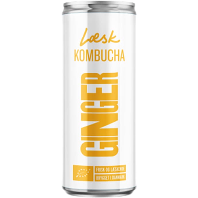 Læsk Kombucha Med Ingefær Øko. 250 ml