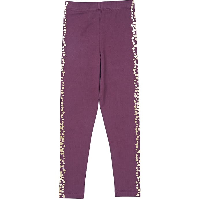 VRS børne leggings str. 116 - bordeaux