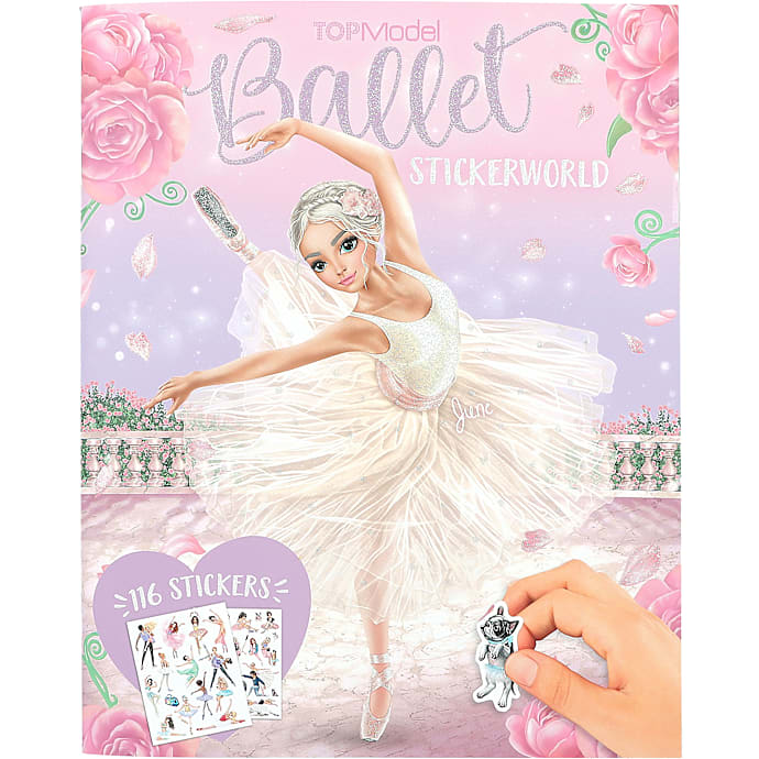 TOPModel Klistermærkebog Balletdanser
