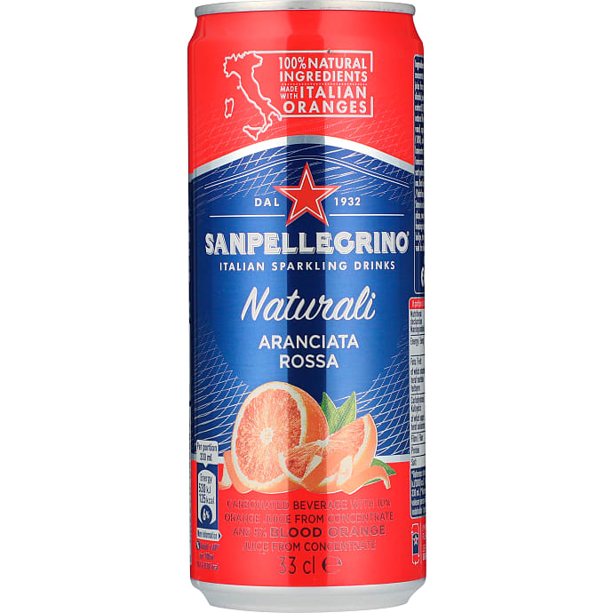 San Pellegrino Blodappelsinsodavand 33 cl