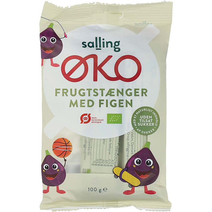 Salling ØKO, Frugtstænger m. figen øko