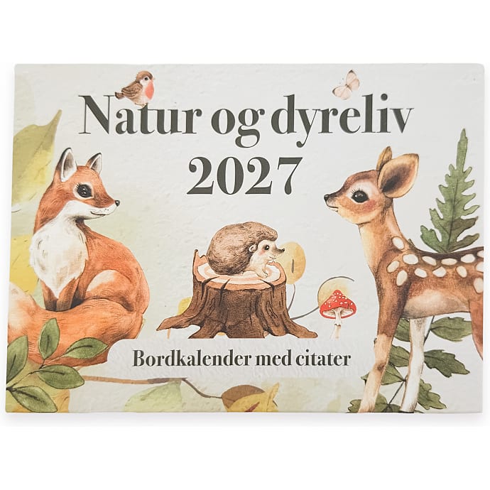 Kalender 2027 - Natur og dyreliv