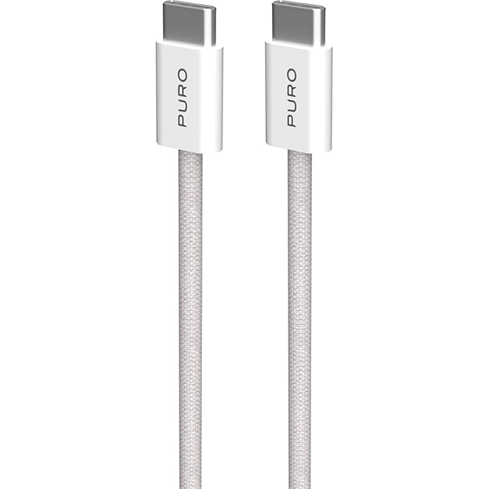 Puro ladekabel 1,5 meter - beige