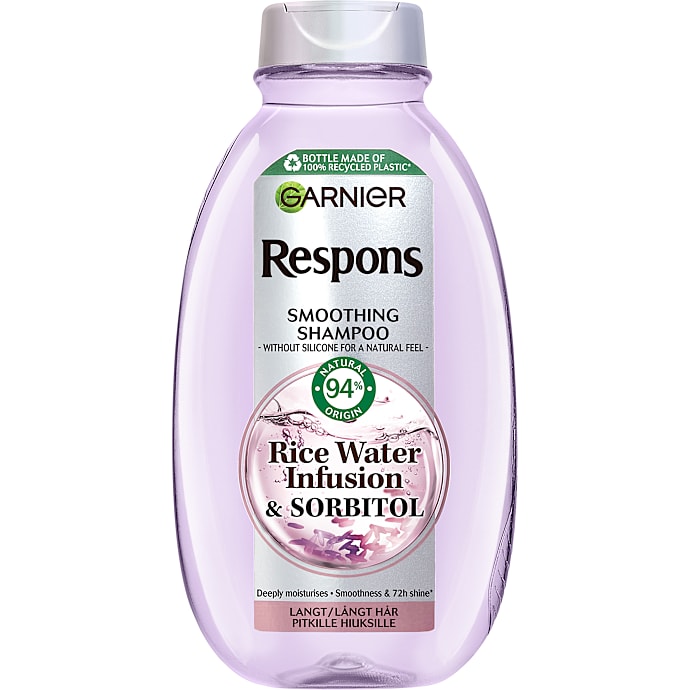 Smooting shampoo m. risvand og sorbitol langt hår