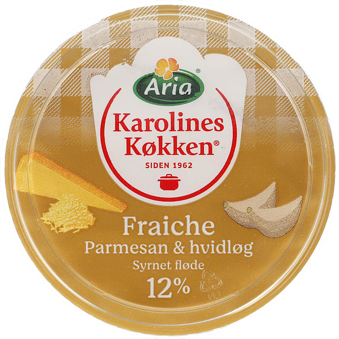 Fraiche m. parmesan og hvidløg 12% fedt