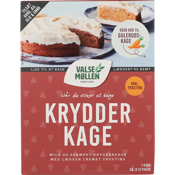 Krydderkage m. Frosting