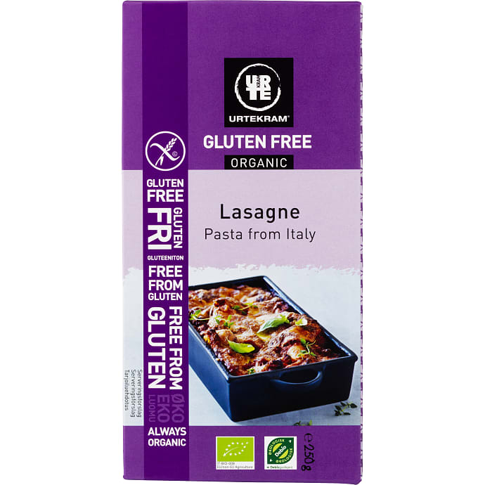Urtekram Lasagneplader Glutenfri Øko