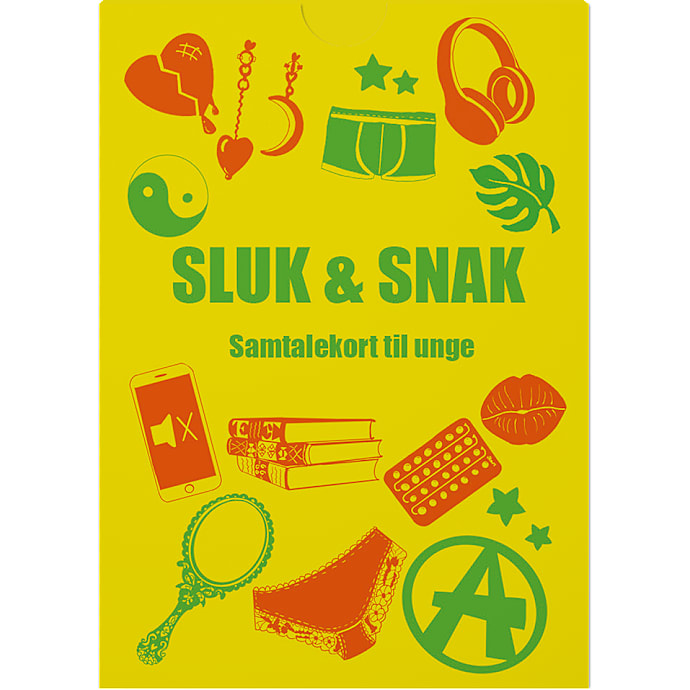 Sluk og snak - samtalekort for unge