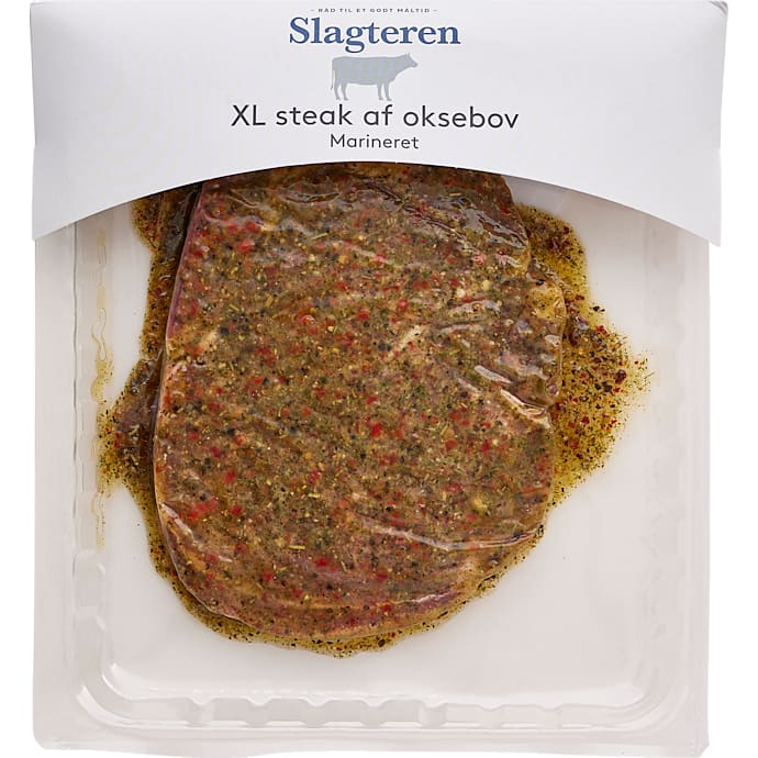 Slagteren Steak af Oksebov m. Marinade