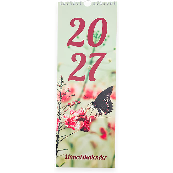 Billedkalender 2027 - blomster