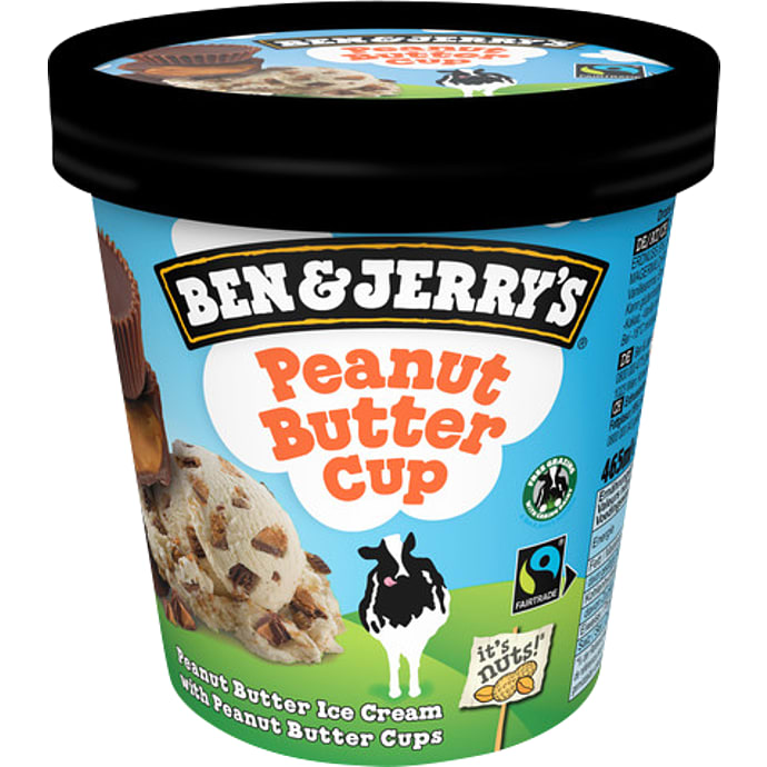 Flødeis m. peanutbutter