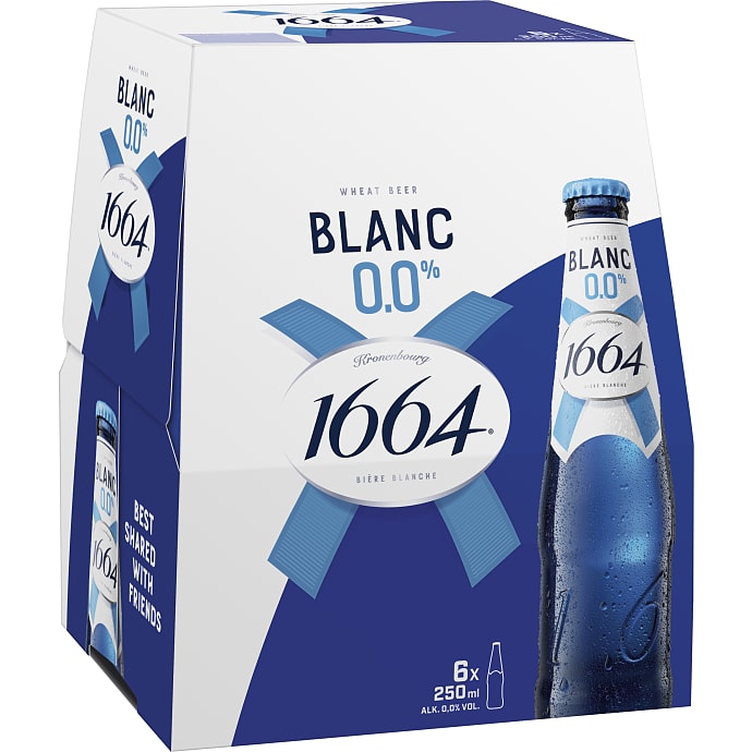 Kronenbourg 1664 Blanc 0,0% 6x25 cl